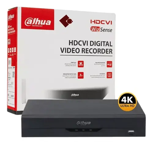 [DH-XVR5104-4KL-I3] Dahua DH-XVR5104HS-4KL-I3 (version V3), un enregistreur numérique (DVR) intelligent Penta-brid 4K WizSense 